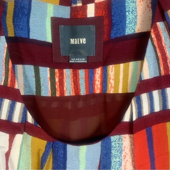 Maeve Anthropologie Au Revoir Stripe Shift Dress - Picture 5 of 16